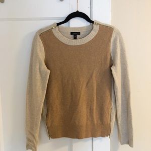 J crew side zip sweater